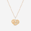Nanis 18K Yellow Gold Diamond & Mother of Pearl Pendant Necklace PS15-21 - THE SOLIST