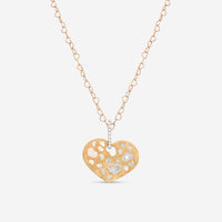 Nanis 18K Yellow Gold Diamond & Mother of Pearl Pendant Necklace PS15-21 - THE SOLIST