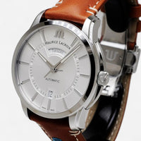 Maurice Lacroix Pontos Day Date Stainless Steel Automatic Men's Watch PT6358-SS001-130-2