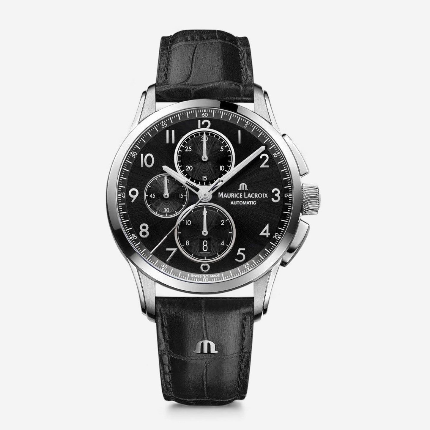 Maurice Lacroix Pontos Chronograph Stainless Steel Automatic Men's Watch PT6388-SS001-320-2