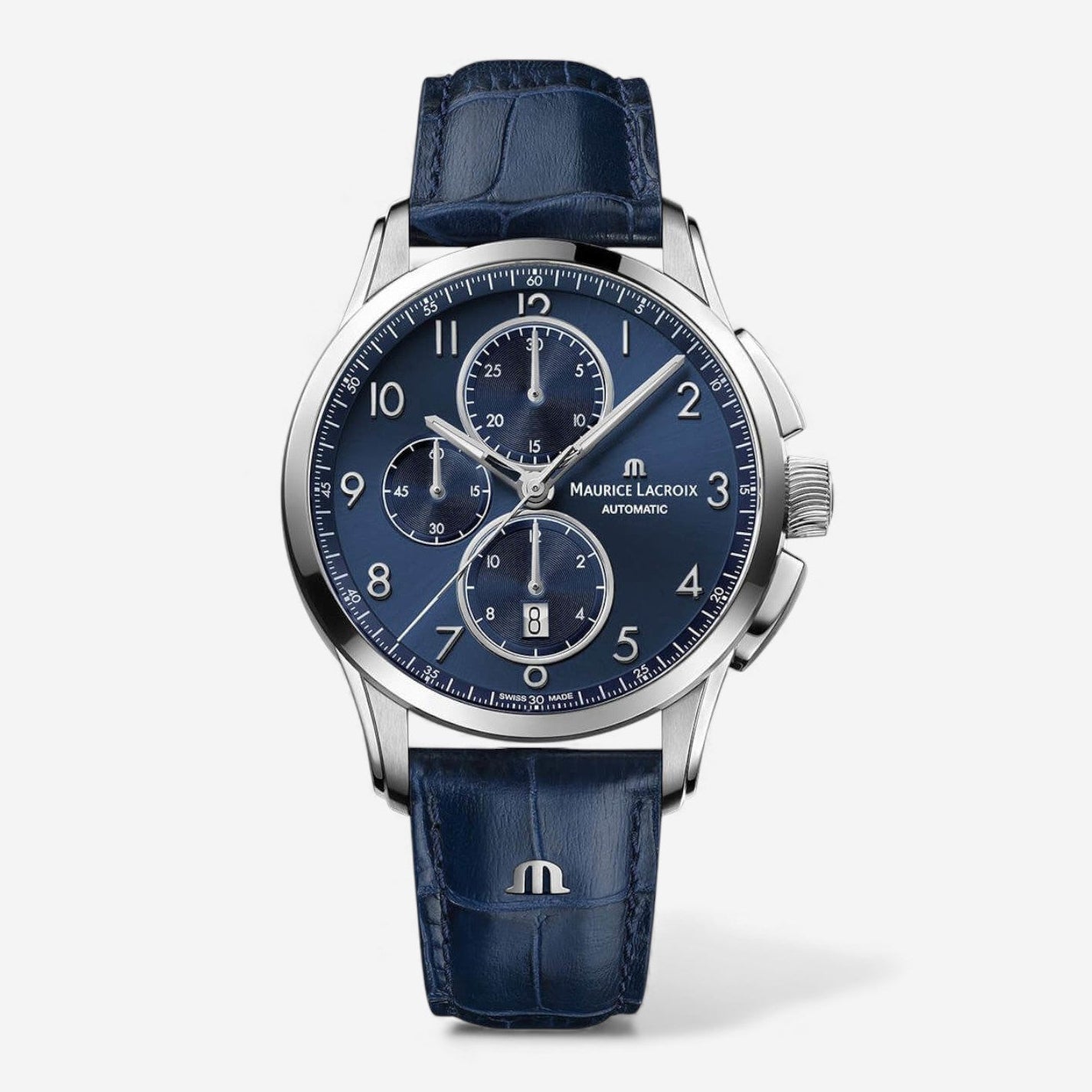 Maurice Lacroix Pontos Chronograph Stainless Steel Automatic Men's Watch PT6388-SS001-420-4