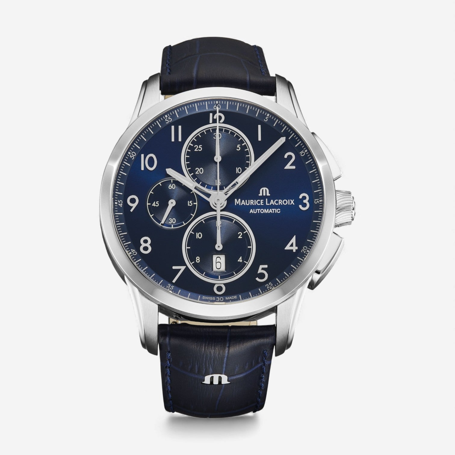 Maurice Lacroix Pontos Chronograph Stainless Steel Automatic Men's Watch PT6388-SS001-420-4