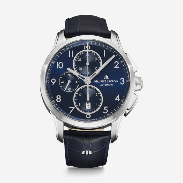 Maurice Lacroix Pontos Chronograph Stainless Steel Automatic Men's Watch PT6388-SS001-420-4