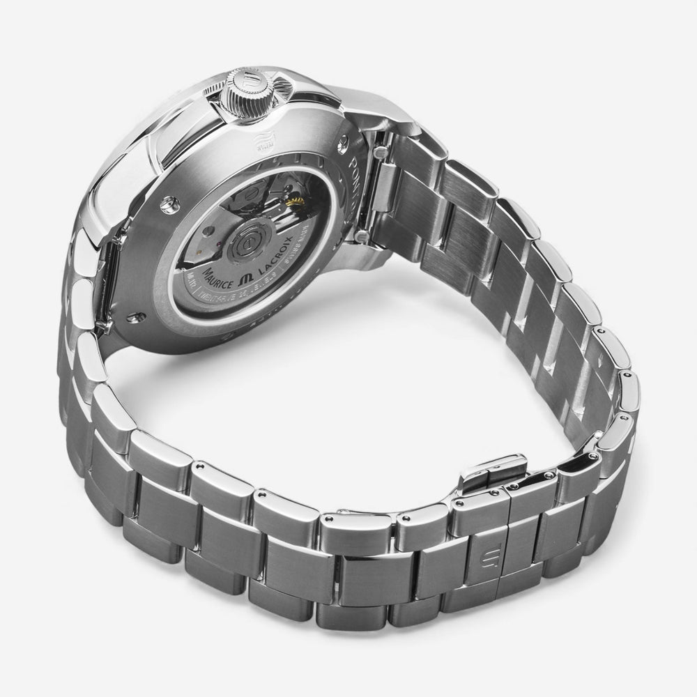 Maurice Lacroix Pontos Chronograph Stainless Steel Automatic Men's Watch PT6388-SS002-420-1