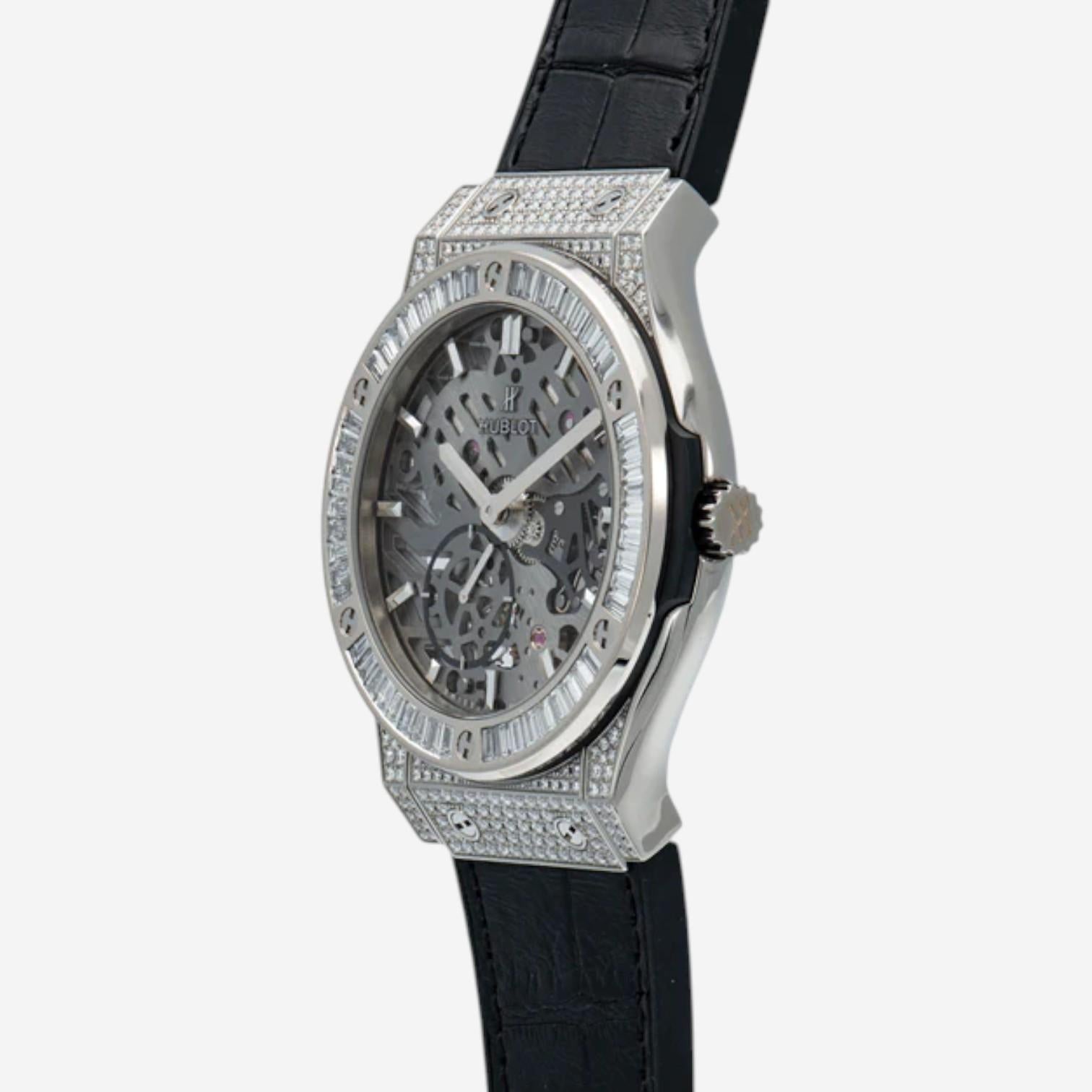 Hublot Classic Fusion Classico Ultra Thin Titanium Manual Wind Men's Watch 545.N