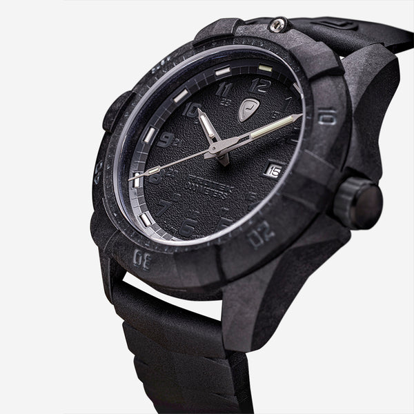 ProTek Carbon Dive 42mm Quartz Men's Watch PT1001