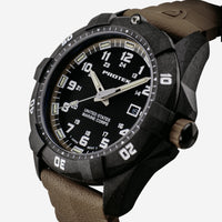 ProTek Carbon USMC Dive 42mm Quartz Men's Watch PT1016D