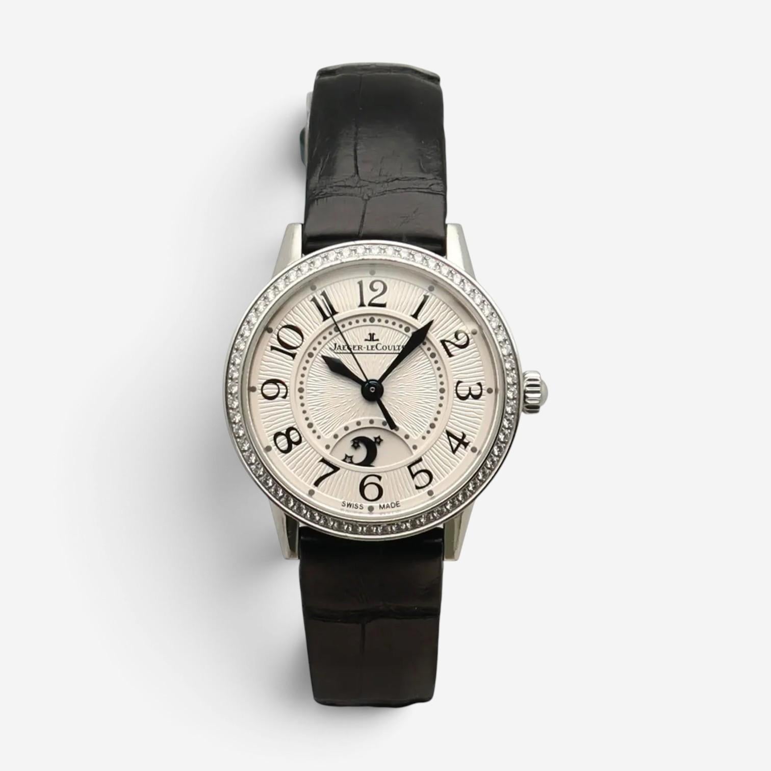 Jaeger LeCoultre Rendez-Vous Stainless Steel Diamond Automatic Ladies Watch Q346
