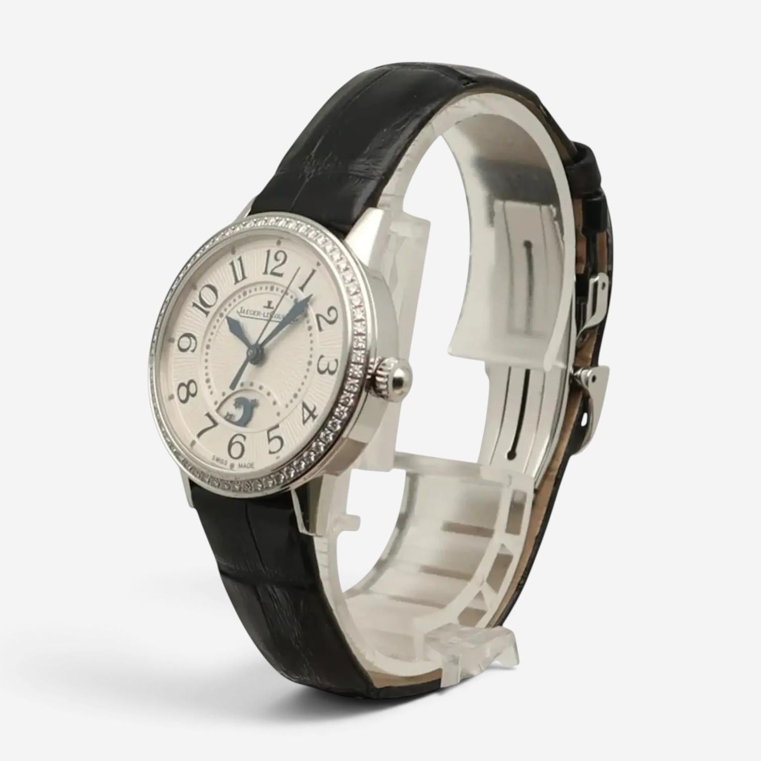 Jaeger LeCoultre Rendez-Vous Stainless Steel Diamond Automatic Ladies Watch Q346