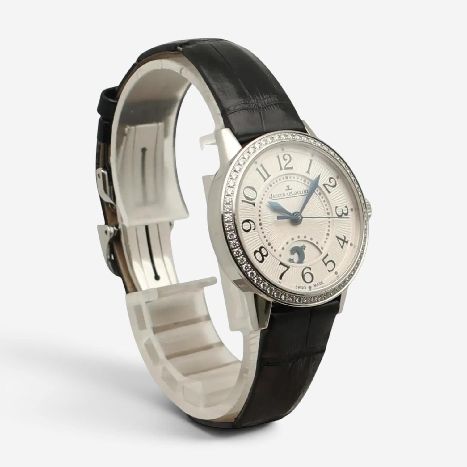 Jaeger LeCoultre Rendez-Vous Stainless Steel Diamond Automatic Ladies Watch Q346