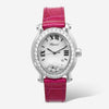Chopard Happy Sport Stainless Steel Diamond Quartz Ladies Watch 278546-3002