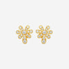 Suna 18K Rose Gold Diamond Flower Earrings E2562PG-C