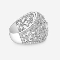 Kwiat 18K White Gold, Diamond Web Band Ring - THE SOLIST