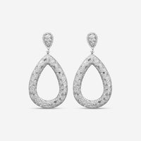 Diana M. Jewels 18K White Gold Diamond Drop Earrings R15090-1