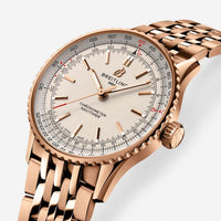 Breitling Navitimer 18K Rose Gold Automatic Men's Watch R17329F41G1R1