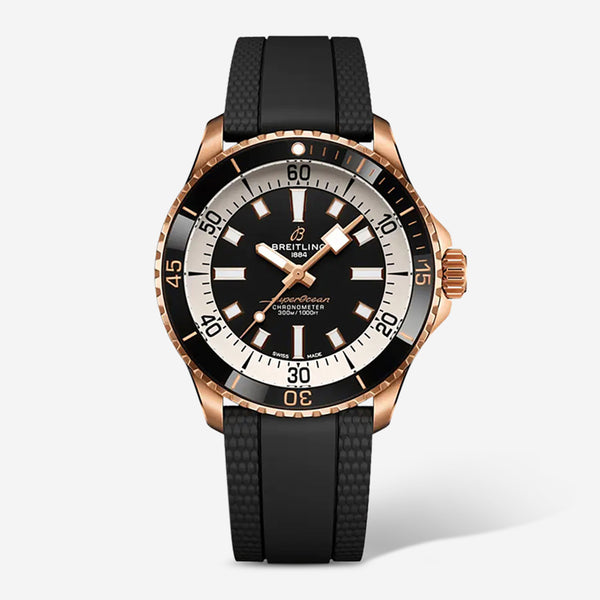 Breitling Superocean Automatic 18K Rose Gold Automatic Men's Watch R17375211B1S1
