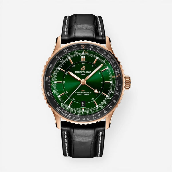 Breitling Navitimer 18K Rose Gold Automatic Men's Watch R32310251L1P1