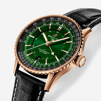 Breitling Navitimer 18K Rose Gold Automatic Men's Watch R32310251L1P1