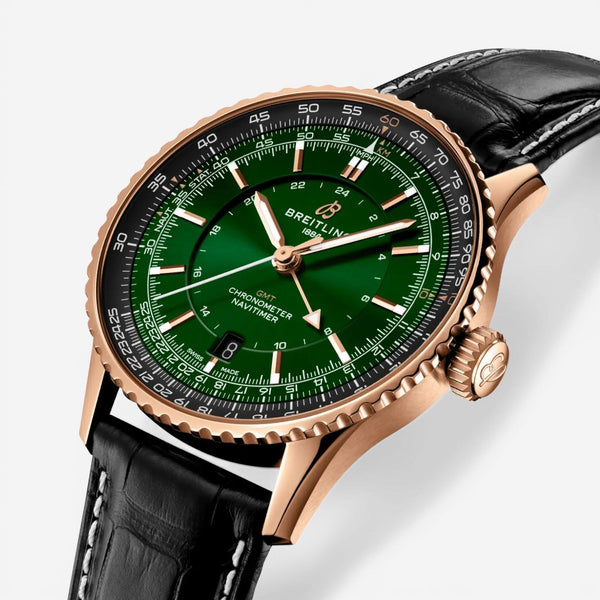 Breitling Navitimer 18K Rose Gold Automatic Men's Watch R32310251L1P1