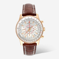 Breitling Montbrillant Chronograph 18K Rose Gold Automatic Men's Watch RB0130
