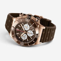 Breitling Super Chronomat 18K Rose Gold Automatic Men's Watch RB0136E31Q1S1