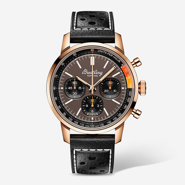 Breitling Top Time B01 18K Rose Gold Automatic Men's Watch RB01761A1Q1X1