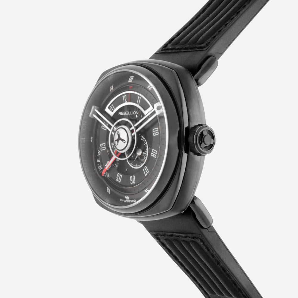 Rebellion Twenty-One Stainless Steel GMT Automatic Men's Watch RB.21.GMT.SB.T05 - THE SOLIST