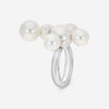 Assael 18K White Gold South Sea Cultured Pearl & Japanese Akoya Cultured Pearl Bubble Ring 6.5 RBUMS-5 - THE SOLIST