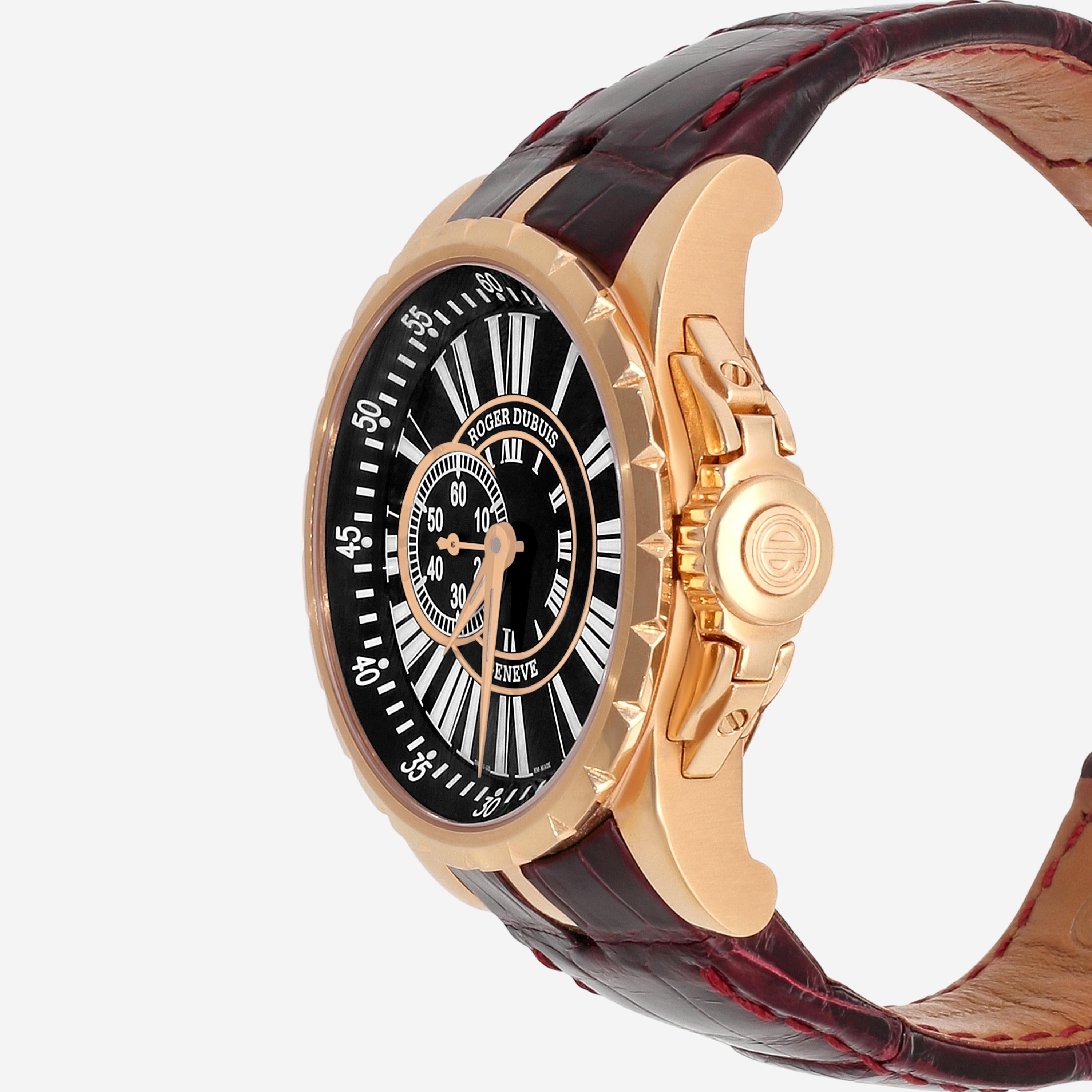 Roger Dubuis Excalibur 18K Rose Gold Automatic Men's Watch RDDBEX0220