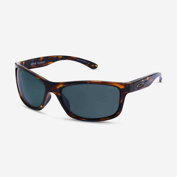 Revo Harness Tortoise-Blue & Graphite Wrap Sunglasses RE117522SG50 - THE SOLIST