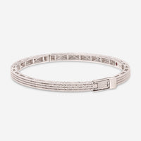 Roberto Coin Symphony Barocco 18K White Gold Bangle Bracelet 7771361AWBA0 - THE SOLIST