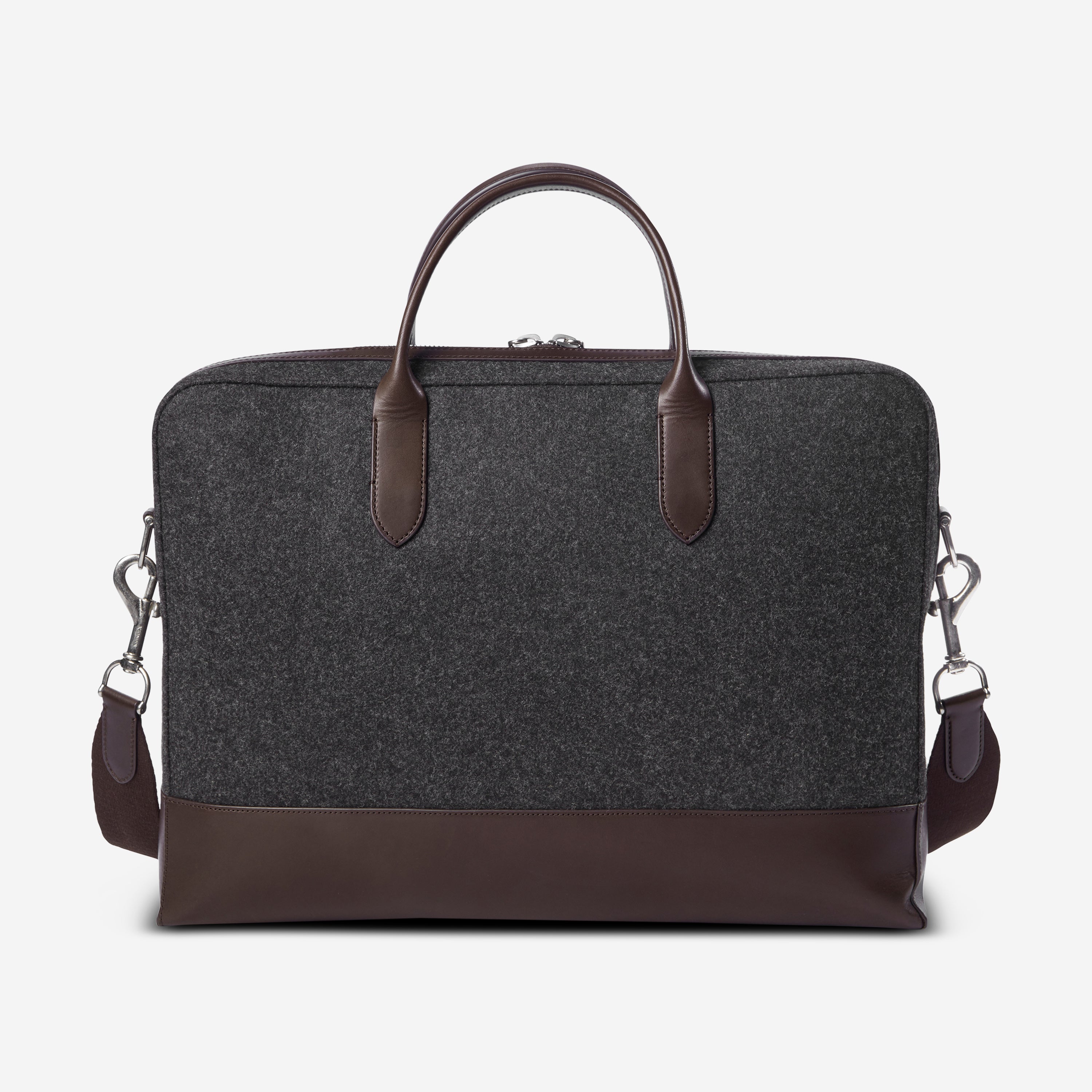 Shinola Men's Canfield Grey Felt Weekday Brief 20227983 - THE SOLIST