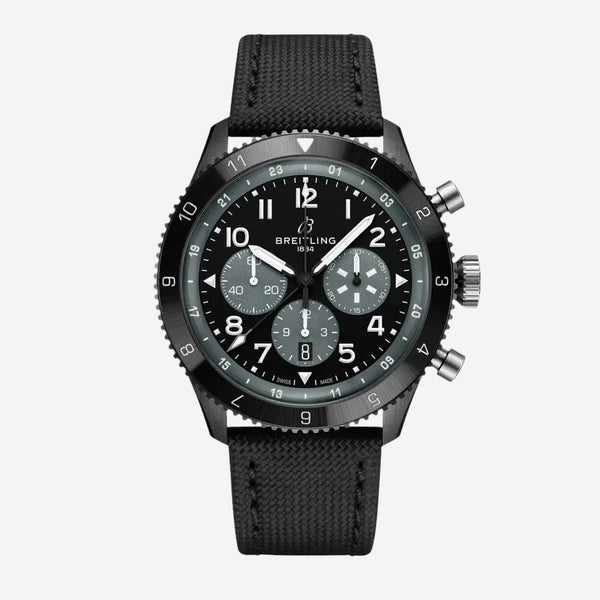 Breitling Super AVI Mosquito Night Fighter Chronograph Ceramic Men's Watch SB04451A1B1X1 - THE SOLIST