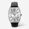 Franck Muller Cintree Curvex 18K White Gold Diamond Automatic Ladies Watch 6850