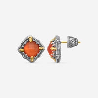 KONSTANTINO - "Gen K" Sterling Silver & 18k Yellow Gold, Carnelian Doublet Earrings (CAR: 7.50mm) - SKKJ685-547

Earring Dimensions: 0.44 in. - THE SOLIST