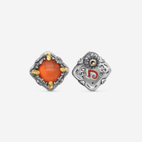 KONSTANTINO - "Gen K" Sterling Silver & 18k Yellow Gold, Carnelian Doublet Earrings (CAR: 7.50mm) - SKKJ685-547

Earring Dimensions: 0.44 in. - THE SOLIST