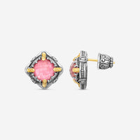 KONSTANTINO - "Gen K" Sterling Silver & 18k Yellow Gold, Tulite Doublet Earrings (TUL: 7.50mm) - SKKJ685-548

Earring Dimensions: 0.44 in. - THE SOLIST