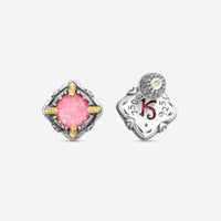 KONSTANTINO - "Gen K" Sterling Silver & 18k Yellow Gold, Tulite Doublet Earrings (TUL: 7.50mm) - SKKJ685-548

Earring Dimensions: 0.44 in. - THE SOLIST