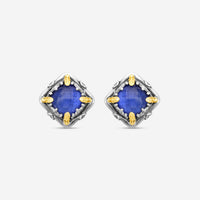 KONSTANTINO - "Gen K" Sterling Silver & 18k Yellow Gold, Sodalite Doublet Earrings (SOD: 7.50mm) - SKKJ685-562

Earring Dimensions: 0.44 in. - THE SOLIST