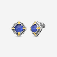 KONSTANTINO - "Gen K" Sterling Silver & 18k Yellow Gold, Sodalite Doublet Earrings (SOD: 7.50mm) - SKKJ685-562

Earring Dimensions: 0.44 in. - THE SOLIST