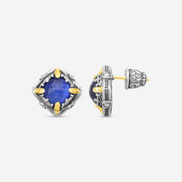 KONSTANTINO - "Gen K" Sterling Silver & 18k Yellow Gold, Sodalite Doublet Earrings (SOD: 7.50mm) - SKKJ685-562

Earring Dimensions: 0.44 in. - THE SOLIST