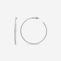 Konstantino Sterling Silver Classic Hoop Earrings SKMK2910-131 - THE SOLIST
