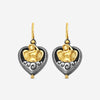 Konstantino Angelic Sterling Silver & 18K Yellow Gold Drop Earrings SKMK3185-130 - THE SOLIST