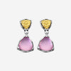 KONSTANTINO - "Gen K 2" Sterling Silver & 18k Yellow Gold, Pink Corundum Doublet Earrings (COR: 9mm) - SKMK3211-652

Earring Dimensions: 0.88 in. - THE SOLIST