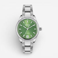 Bremont Lady K Jade Stainless Steel Diamond Automatic Ladies Watch LADY-K-JA-SS