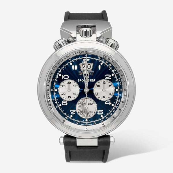 Bovet Sportster Saguaro 46 Chronograph Stainless Steel Automatic Men's Watch SP0477 - THE SOLIST