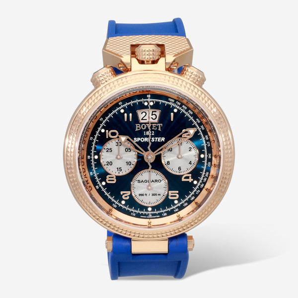 Bovet Sportster Saguaro 46 Chronograph 18K Rose Gold Automatic Men's Watch SP0479 - THE SOLIST