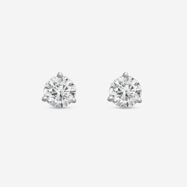 Ina Mar 14K White Gold Martini 1.25ct Stud Earrings ST1001D-FW-125F - THE SOLIST