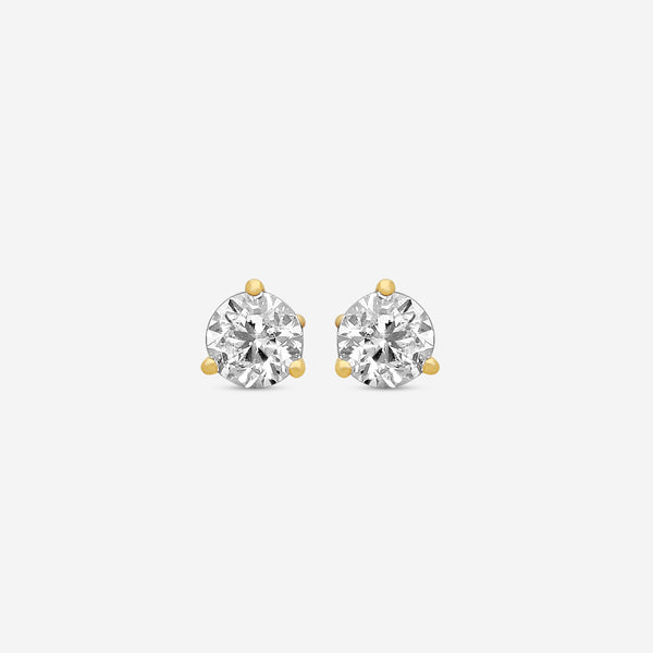 Ina Mar 14K Yellow Gold Martini 0.75ct Stud Earrings ST1001D-FY-075F - THE SOLIST