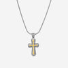 KONSTANTINO - "Stavros" Sterling Silver & 18k Yellow Gold Cross - STKJ394-130

Pendant Dimensions: 2.00 x 0.88 in.
S/S Chain Included:CHKJ23-131-20  (Length - 20in.) - THE SOLIST